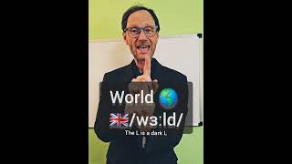 Pronounce WORLD 🌎 wɜːld in BRITISH ENGLISH 🇬🇧 english hablaingles englishaccent learnenglish [upl. by Aihpledalihp]