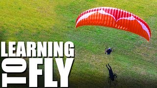 CHEAPEST WAY TO LEARN TO FLY  Paramotor Solo [upl. by Crompton]