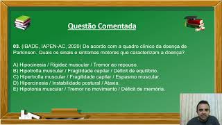 Questões Comentadas Testes Ortopédicos Alzheimer Parkinson e Ultrassom [upl. by Vernor543]