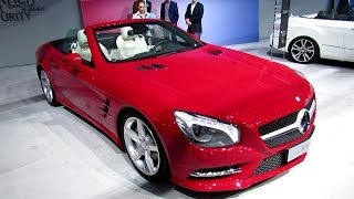 2014 MercedesBenz SLClass SL500  Exterior and Interior Walkaround  2013 Frankfurt Motor Show [upl. by Nerval879]