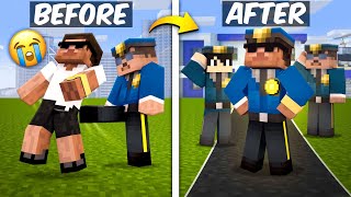 HOW I BECOME POLICE IN MINECRAFT🔥 [upl. by Squire]