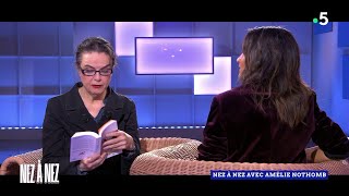 “L’impossible retour” d’Amélie Nothomb dans Nez à Nez  C l’hebdo [upl. by Gupta]