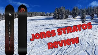 The 2024 Jones Stratos Snowboard Review [upl. by Dreeda]