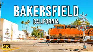 Driving Around Bakersfield California 4K  United States [upl. by Bruner]