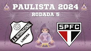 🇾🇪 INTER DE LIMEIRA x SÃO PAULO PAULISTA 2024  RODADA 5 atrasada [upl. by Colet]