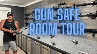 Call Of Duty Inspired Gun Safe Room Tour [upl. by Orelee]