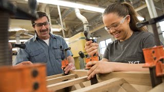 Cabinetmaking and Wood Technology at Thaddeus Stevens College of Technology [upl. by Inanaup]