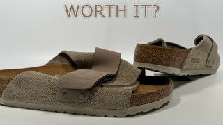 2023 Birkenstock Kyoto Sandal Taupe Review  Worth It [upl. by Publea]