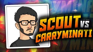 sc0ut VS CARRYMINATI  MOBILE VS EMULATORS 2  I LOOSE [upl. by Meade]