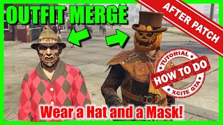 Telescope Glitch Workaround Merge Hats And Masks On Your Outfit  GTA 5 Online [upl. by Penelope]