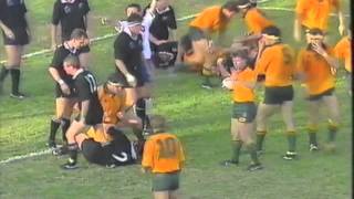 Wallabies v All Blacks 1992  Ballymore Brisbane Highlights  Part 3 [upl. by Auhs]