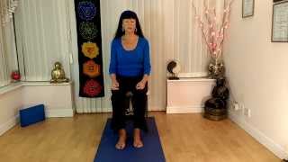 Chair Based Yoga Exercise AntiArthritic part 2 [upl. by Anehc]