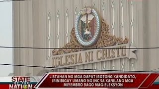 SONA Gaano nga ba kalaki ang impluwensiya ng bloc voting ng Iglesia ni Cristo [upl. by Jennilee]