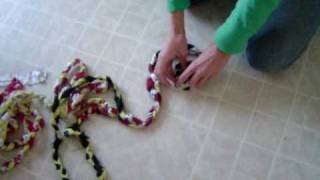 Braided Rag Rug Instructions [upl. by Con]