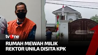 Terjerat Kasus Suap Rumah Mewah Rektor Unila Disita KPK  Kabar Petang Pilihan tvOne [upl. by Akiv520]