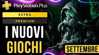 PLAYSTATION PLUS EXTRA E PREMIUM ► I GIOCHI DI SETTEMBRE 2024 [upl. by Killam434]