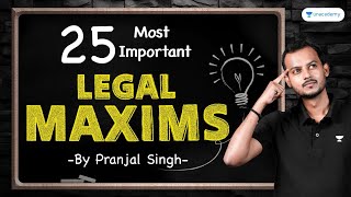 25 Most Important Legal Maxims Every Law Student Must Know [upl. by Yespmed]