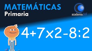 Jerarquía de operaciones  Matemáticas [upl. by Ezechiel374]