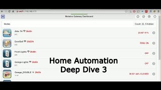 Home Automation Gateway setup and node test [upl. by Sirtemed186]