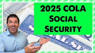 1 MINUTE AGO 2025 Social Security COLA ANNOUNCED [upl. by Landy]