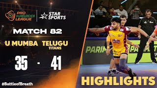 TeluguTitans dominate the PKLRevengeWeek fixture with a win  HIGHLIGHTS  ProKabaddiOnStar 2024 [upl. by Aitrop]