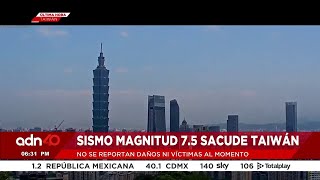 🚨¡Última Hora Reportan sismo magnitud 75 en Taiwán ¡impresionantes imágenes [upl. by Delora]