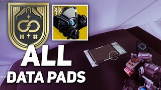 All 5 Exo Stranger Data Pad Locations  Deep Stone Crypt Raid Ghost Shell Destiny 2 Beyond Light [upl. by Finn325]