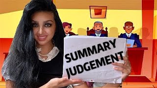 HOW TO APPLY for SUMMARY JUDGEMENT  Advocacy  Mooting  LPC  BTC  BPTC  Study Tips [upl. by Labotsirhc]