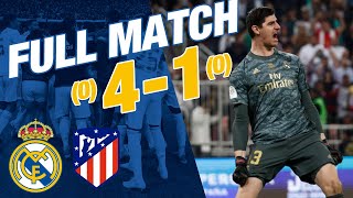 FULL MATCH  Real Madrid 00 Atlético 41 penalties  Spanish Super Cup 201920 final [upl. by Niwri]