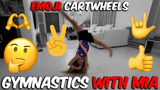 Cartwheeling with emoji [upl. by Gonzales]