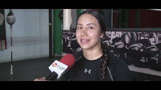 Conoce a Karen Rubio boxeadora profesional de Culiacán y allegada a Julio César Chávez [upl. by Atoiganap973]