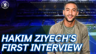 Hakim Ziyechs First Interview  Welcome To Chelsea  Exclusive [upl. by Tima]