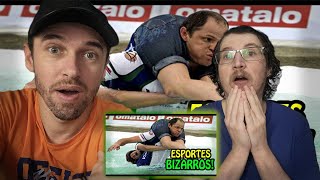 REACT Os Esportes mais Estranhos e Bizarros do Mundo  Fala de tudo [upl. by Stutman]