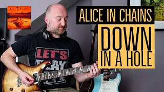 Alice In Chains  Down In A Hole acoustic cover [upl. by Rochelle]