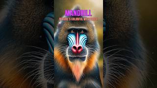 Mandrills Nature’s Colorful Mysteries mandrill [upl. by Misti4]