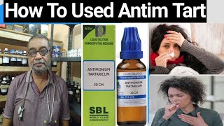 Antimonium Tartaricum  Antim Tart 200 200ch  Antim Tart 30 30c 30ch homeopathic uses amp dosages [upl. by Burrell]