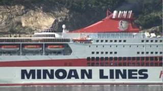 Olympia Palace  Minoan Lines  NetFerrycom [upl. by Elimac]