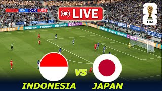 🔴LANGSUNG  Indonesia vs Jepang  Kualifikasi  live streaming  PES Gameplay [upl. by Yran389]