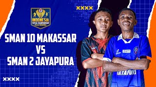 SMAN 10 Makassar VS SMAN 2 Jayapura I Perebutan Juara 3 Indonesia Futsal Championship Piala Menpora [upl. by Adnuhsat]