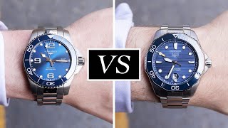 Tag Heuer Aquaracer VS Longines Hydroconquest [upl. by Lihkin]