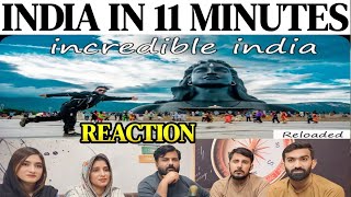 INDIA IN 11 MINUTES 🔥 Best Video On Internet  Drone views  SpicyReactionpk [upl. by Kohl]