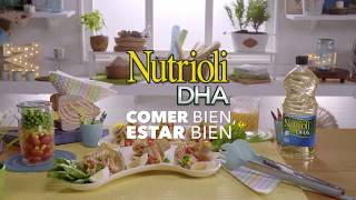 Ensalada de pasta con atún  Nutrioli DHA [upl. by Maddi820]