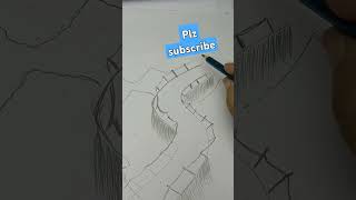 Easy drawing nature sketchpencile drawing [upl. by Shiroma]