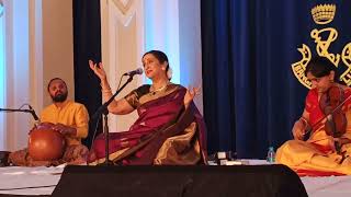 Bhaktha Jana Vatsale by Padmashri Awardee Sangita Kalanidhi Aruna Sairam  Bangalore Club Concert [upl. by Aitam]