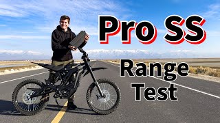 ERide Pro SS Official RANGE TEST  Not what we expected [upl. by Oicnaneb845]