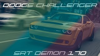 Dodge Challenger SRT Demon 170 [upl. by Anihsat]