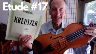 Etude 17 violin by Rodolphe Kreutzer 17661831 [upl. by Dleifrag507]