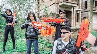 Alpha Nerf War  Captain SEAL X Warriors Nerf Guns Fight Dr Lee Dangerous With Brave Female Warrior [upl. by Hubing735]