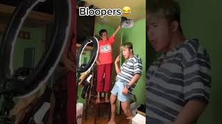 Bloopers hits 1M views on Tiktok 😍 shortsforyou reels shorts [upl. by Meluhs]