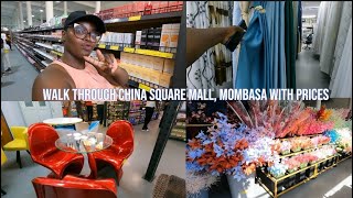 NEW CHINA SQUARE MALL MOMBASA WALKTHROUGH WITH PRICES iammarwa [upl. by Ecille566]